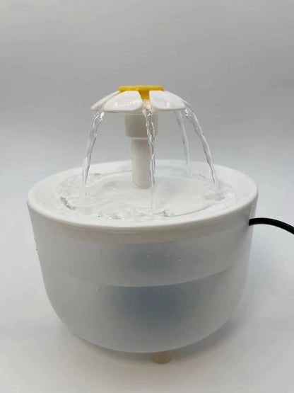 Automatic USB Cat Water Fountain with Silent Filtered Recirculation - 1200ml Capacity