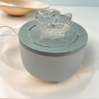 Automatic USB Cat Water Fountain with Silent Filtered Recirculation - 1200ml Capacity